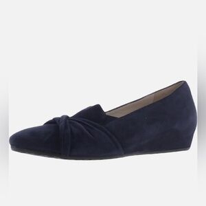 Amalfi Navy Blue Valeria Flats